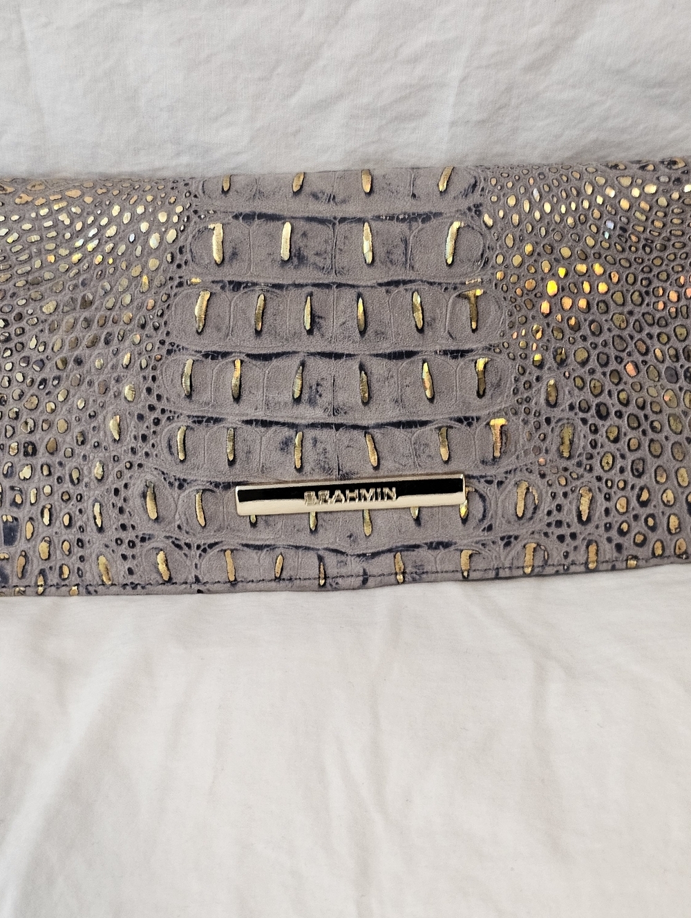Brahmin Ashlee Women's Tote, Large & Matching Wallet in Regal Mini Melborne - Picture 10 of 12
